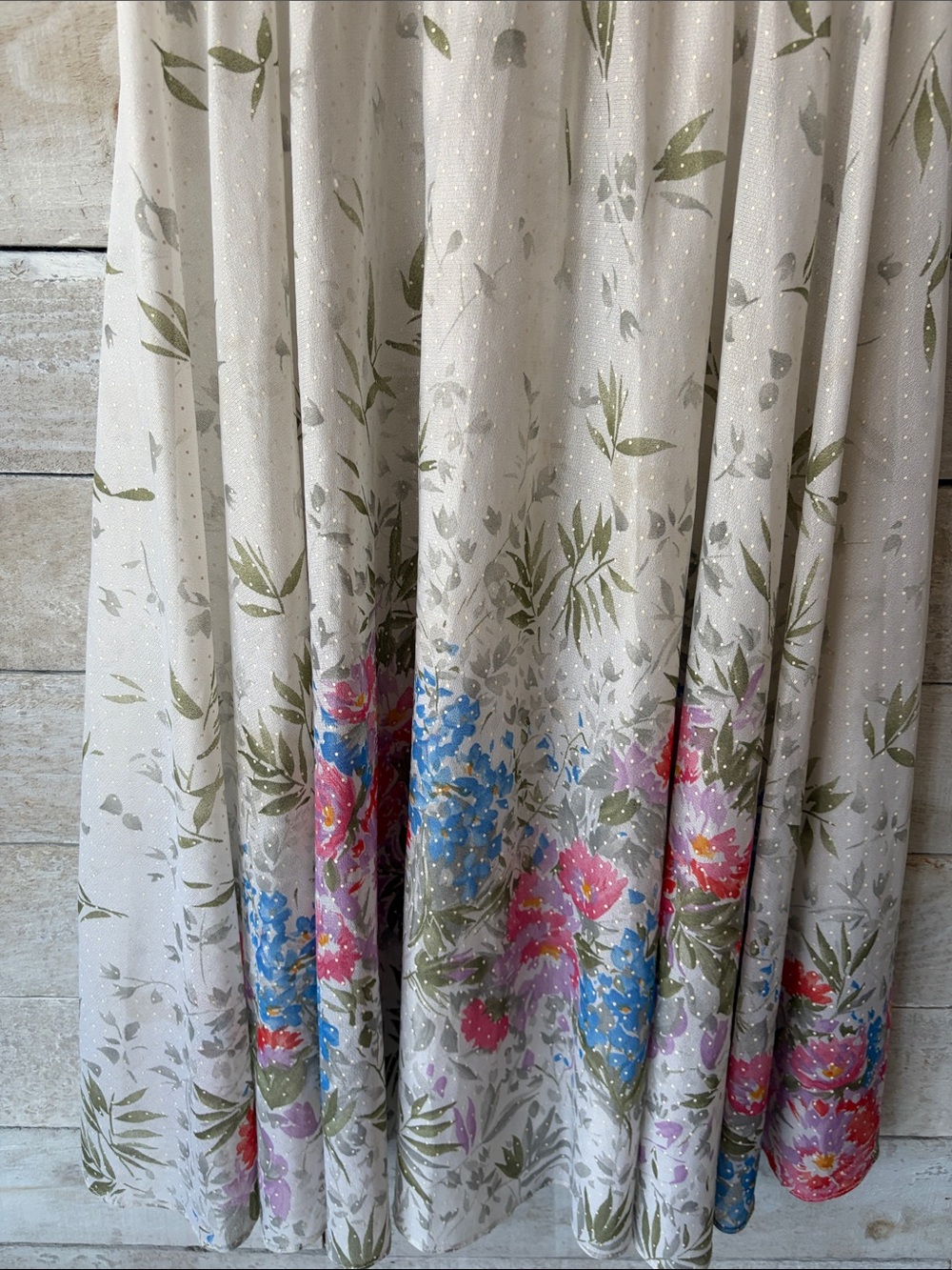 Cottagecore Sheer Floral print dress - Picture 6 of 11